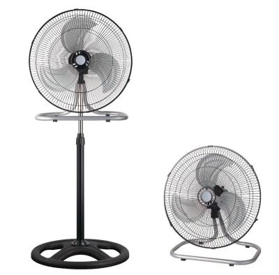 China Hotel Home Appliance Powerful Industrial Stand Fan Voice Bass Fan 2 In 1 for sale