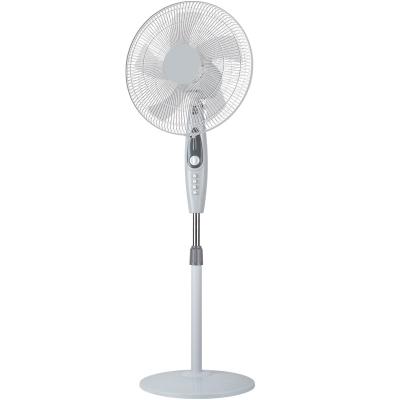 China Pedestal/Wall Mounted/Floor 3 Keys 1 Hot Sale Factory Direct AC DC Electric Fan Rack Fan White Position for sale