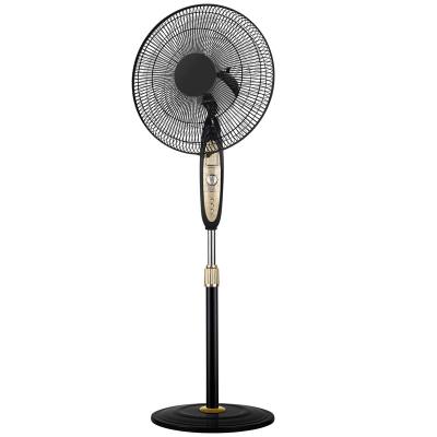 China Pedestal/Wall Mounted/Floor Types 3 in 1 Telescopic Fan 110v 3 Gear Position Portable Folding Luxury Floor Stand Fan with Light for sale