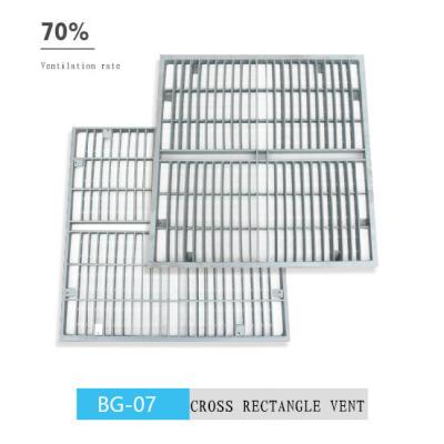 China Steel Grille Acoustic Perforated Raised Floor Antistatic for sale