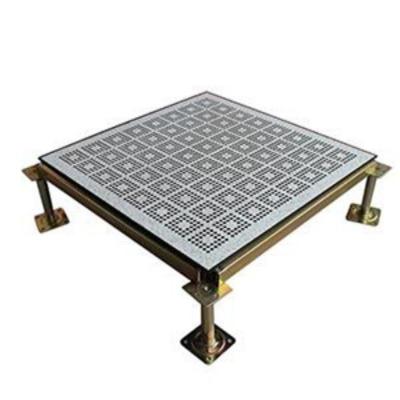 China Ventilated Data Center Raised Access Computer Floor Skid Proof for sale