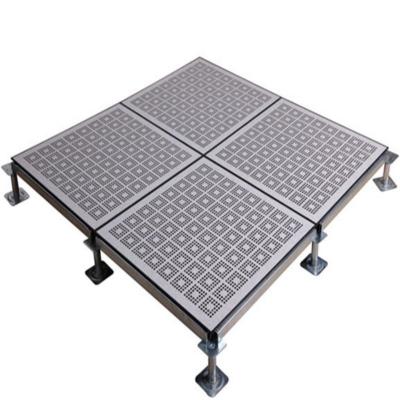 China Ventilated Data Center Micro Raised Access Floor Water Resistance for sale