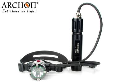 China Max 1000 Lumens WH31 Aluminum Professional Dive Lights 100 Meters Waterproof for sale