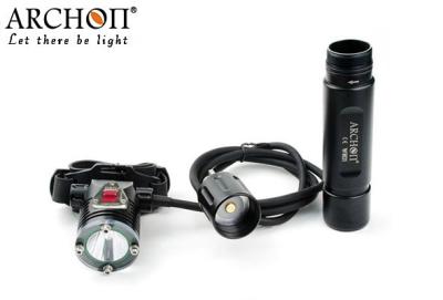 China CREE XM-L U2 LED Diving Headlamp , 1000 Lumen WH31 Canister Dive Headlight for sale