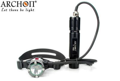 China 6500 K Waterproof Led Headlamp Cree XM - L U2 IP68 Black for sale