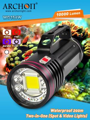 China Archon 10,000 Lumens Underwater Dive Lights Waterproof 200 Meters for sale