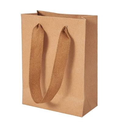 China Cheap Supplier Biodegradable Sale Kraft Paper Bags Wholesale Kraft Paper Gift Bag For Purchasing for sale