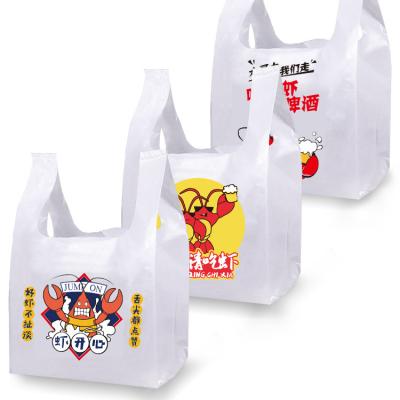 China Custom Good Quality Plastic Barrier Manufacturer Plastic Biodegradable Shopping Bag for sale