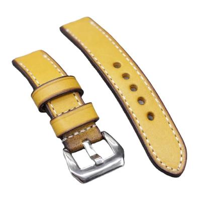 China Adjustable Easy To Install Apple Watch Western Leather Strap Wrist Stretch Lightweight Leather Watch Band for sale