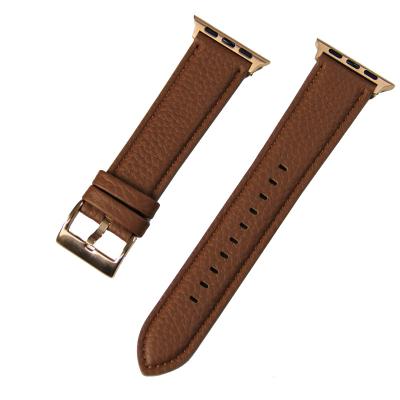 China New Designers Adjustable Elastic 20mm Width Eco-Friendly Genuine Leather Strap Top Layer Genuine Western Leather Watchband for sale