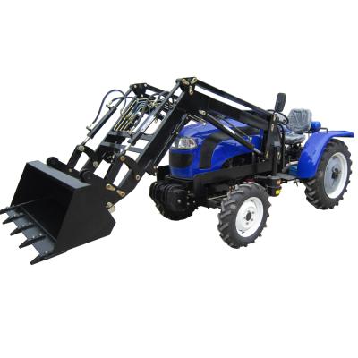 China Cultivate Agriculture Cheap 25HP 30HP 35HP 40HP 45HP 50HP Mini Tractor With Rotary Tiller Multifunctional Hot Sale In Uganda for sale