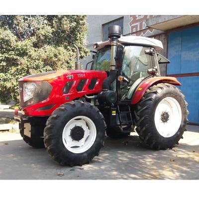 China Chalion Farms Wheel Tractor 4wd Implements , YTO Engine Agriculture Tractor Price List for sale