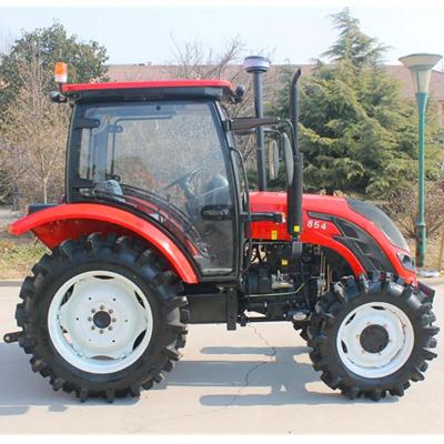 China Farm Tractor Farm Tractor Mower Made In China, 85hp 4 Wheel Drive Rice Mill Tractor for sale