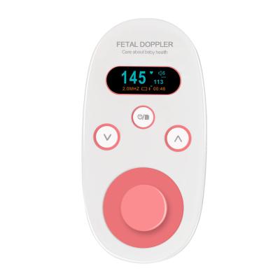 China Home Approved Healthy Baby Fetal Ultrasound Angel Battery Doppler CE Fetal Doppler Manufacturer for sale