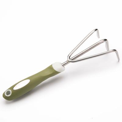 China High Quality Garden Farm Stainless Steel 3pcs Small Cultivator Hand Garden Tools for sale