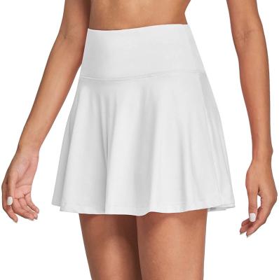 China Breathable Custom Sports Skirt Suite Comfortable Casual Women's High Waist Tennis Skirt for sale