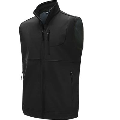 China QUICK DRY new 2021 fashion waterproof and breathable soft shell vests for men for sale