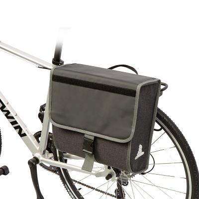 China Factory Custom Bike Pannier Bag Factory Custom Bike Rack Pannier Pack Rear Convertible Bike Storage Bag for sale