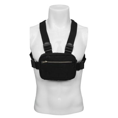 China Bolsa Simple Portable Travel Men's Cross Chest Rig Bag Men's Anti RFID Shoulder Sling Chest Bag Men's Cross Chest Rig Bag for sale