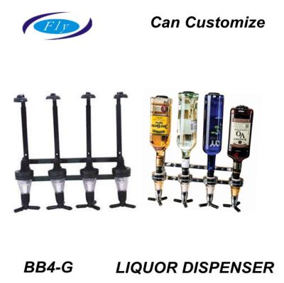 China ABS/AS Liquor Dispenser BB4-G/4 Bottle for sale