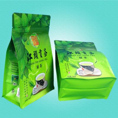 China food bag / flat bottom gusset bag /  stand up zipper bag / tea bag manufacturer for sale