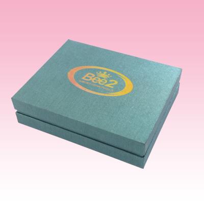 China custom recycled gift boxes printing with hologram stamping logo manufacturer for sale