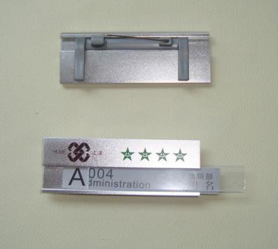 China custom medical name tags with logo printing cheap name badges international size for sale