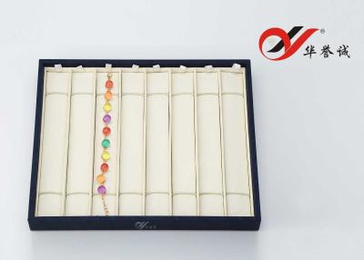 China Bandejas apilables profesionales para los cajones, bandejas de la joyería de la exhibición de la pulsera del alto grado en venta