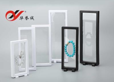 China Transparent Floating Display Frame Color Customized ABS / PET Material For Display for sale