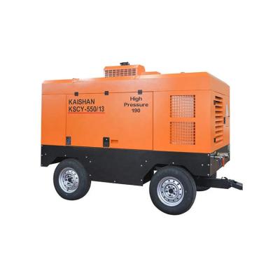 China Factory Used Kaishan Kscy550/13 Diesel Engine Air Compressor Portable Diesel Engine for sale