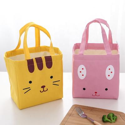 China Wholesales Ladies Waterproof Cotton Lunch Cooler Bag Oxford Cooler Shopping Bag Hot And Cold Bag for sale