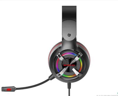 China Led +vibration Gaming Headphones With Microphone 7.1 Stereo High Quality Sound Performance for sale