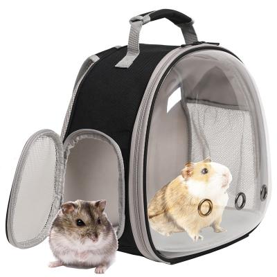 China Small Animals Guinea Pig Backpack Carrier Space Capsule Bubble Window Backpack Carrier Small Animal Carrier Backpack for sale