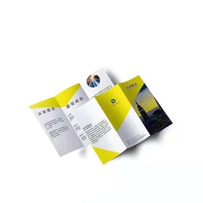 China High Quality Booklet Brochure Custom A3 A4 A5 Size Advertising Promotion Color Printing Leaflets for sale