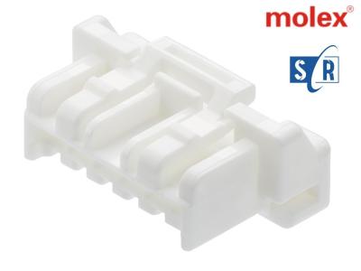 China Conectores automotrices de Molex del compañero de CLIK que contienen el blanco 502439-0400 de la cerradura positiva en venta