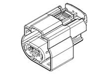 China Solo conector hembra de Molex de la fila, circuitos terminales 347520204 del conector 2 de Molex en venta