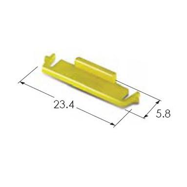 China 6 Poles Electrical Pin Connector MG630362-3 Clip Automotive Wire To Wire Connector for sale