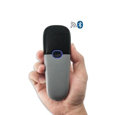 China ABS+PC Mini QR Barcode Reader Portable Handheld Smart Wireless 1D 2D Barcode Scanner for sale