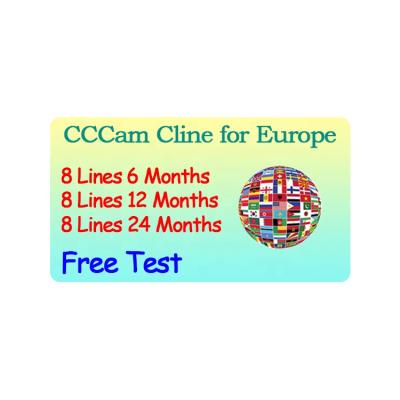 China Oscam Germany Poland For Linux Satellite Receiver CCCam Spain Portugal UK cline 8 lines for sale