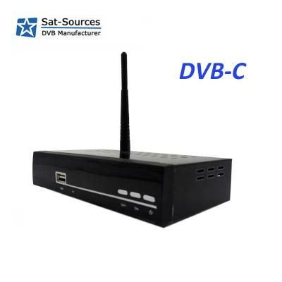 China STB MPG-4 HD Digital High Speed ​​Cable Receiver DVB-C Set Top Box, HD DVB-C Receiver for sale