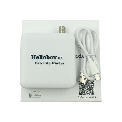 China Android APK B1 Satellite Finder for Satellite TV Receiver with Blueteeth Connect Android Phone and Tablet Hellobox B1 for sale