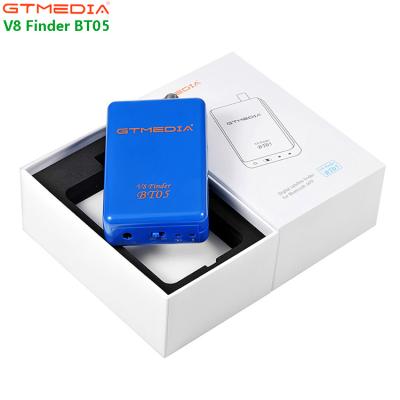 China V8 2200mAh Finder BT05 GTmedia DVB Finder DVB-S2 lithium battery built-in Android/IOS BT05 support LNB BT for sale