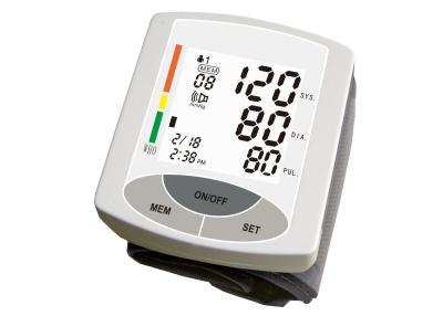 China Professional Digital Wrist Blood Pressure Measuring Device / Blood Pressure Checker for sale