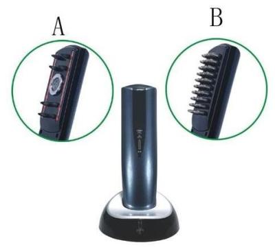 China Healthcare Laser Hair Growth Comb / Infrared Laser Didoe Power Grow Laser Comb for sale