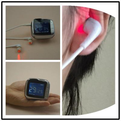 China Tinnitus soft cold laser medical watch for old aged healthcare for sale