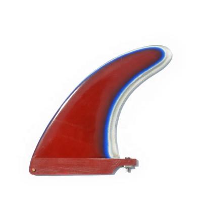 China Fiberglass 6 inch - 10 inch OEM beautiful in color high quality fiberglass longboard FIN for sale