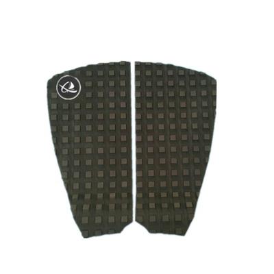 China Two Piece EVA Deck Grips Diamond Pattern EVA Surfboard Traction Pad Surf for sale