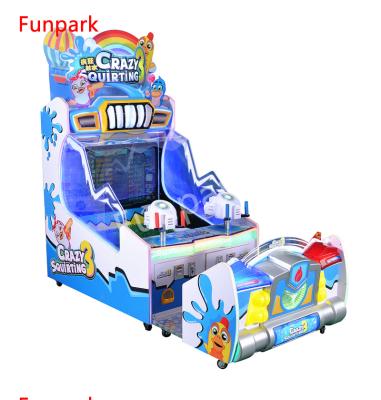 China Metal+acrylic+plastic arcade hot sale children's water shooting game machine kids gate like to play zombie game machine for sale