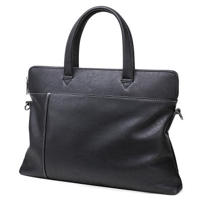 China Fashion PU Leather Hot Selling Men's High Quality Briefcase Handbag Office Handbag for sale