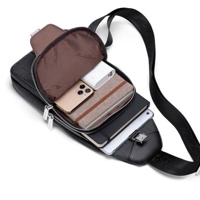 China Trendy Durable Fashion Travel Men Bags Leather Shoulder Cross - Body Bag For Boys Pinch for sale